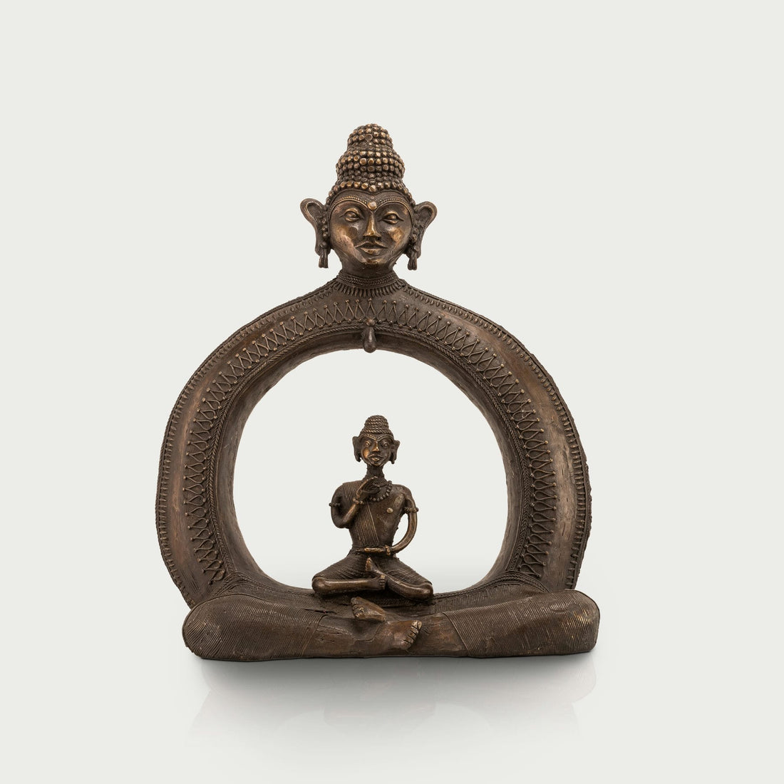 abstract-brass-buddha-sculpture