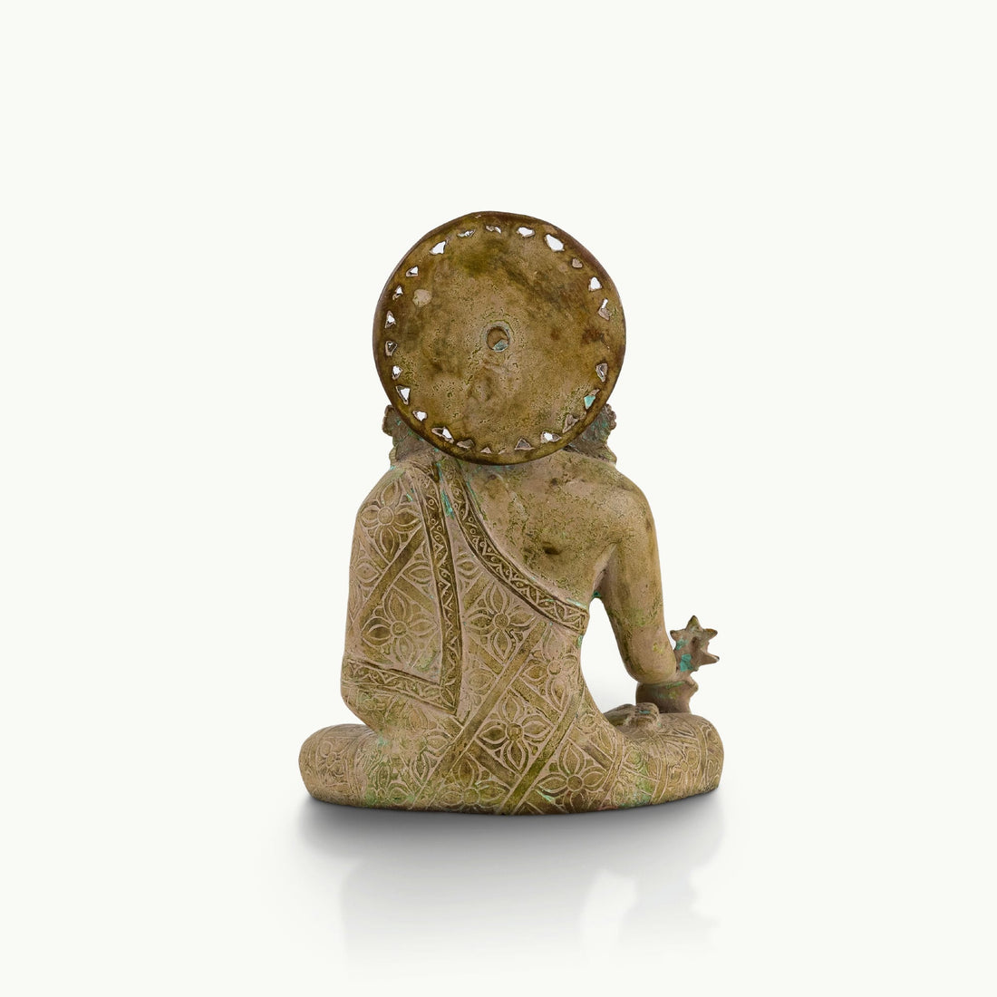 Brass Sitting Buddha
