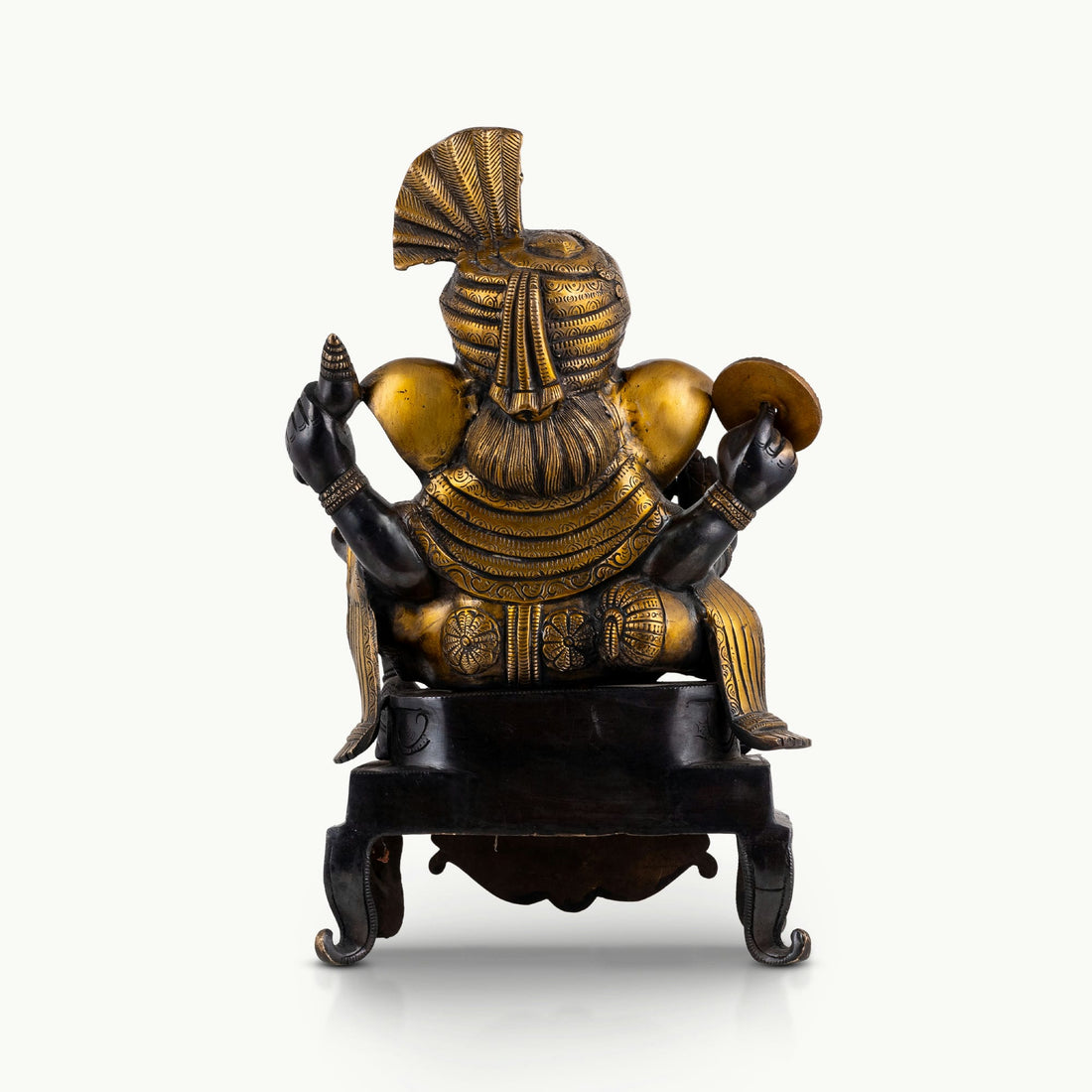 Unique Finishing Brass Ganesh Ji God Statue