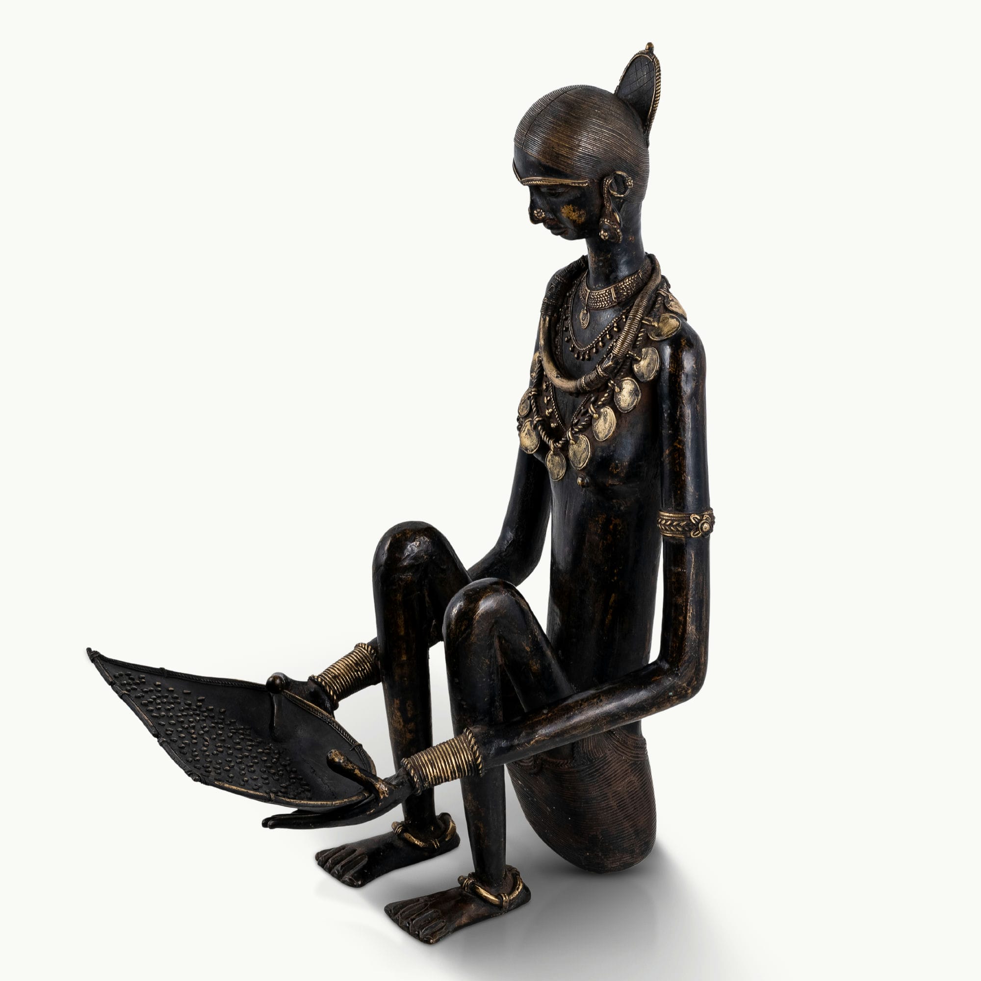 Nomadic Style Lady Statue