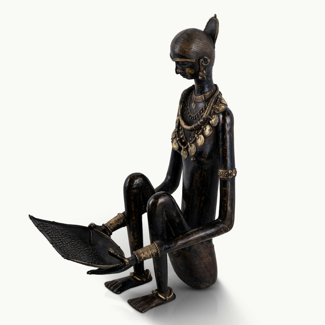 Nomadic Style Lady Statue