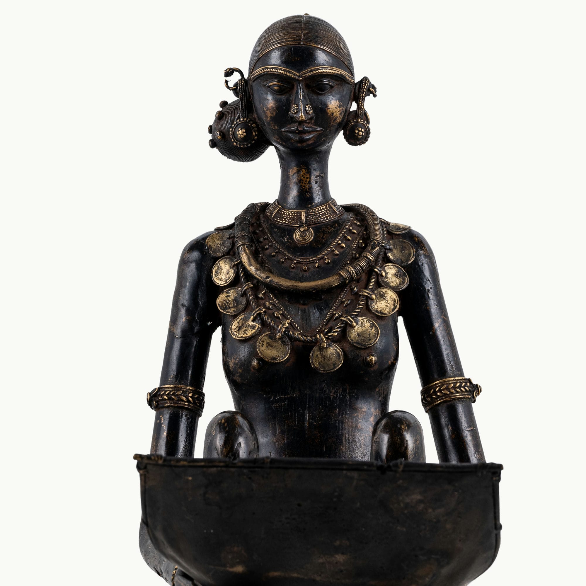 Nomadic Style Lady Statue