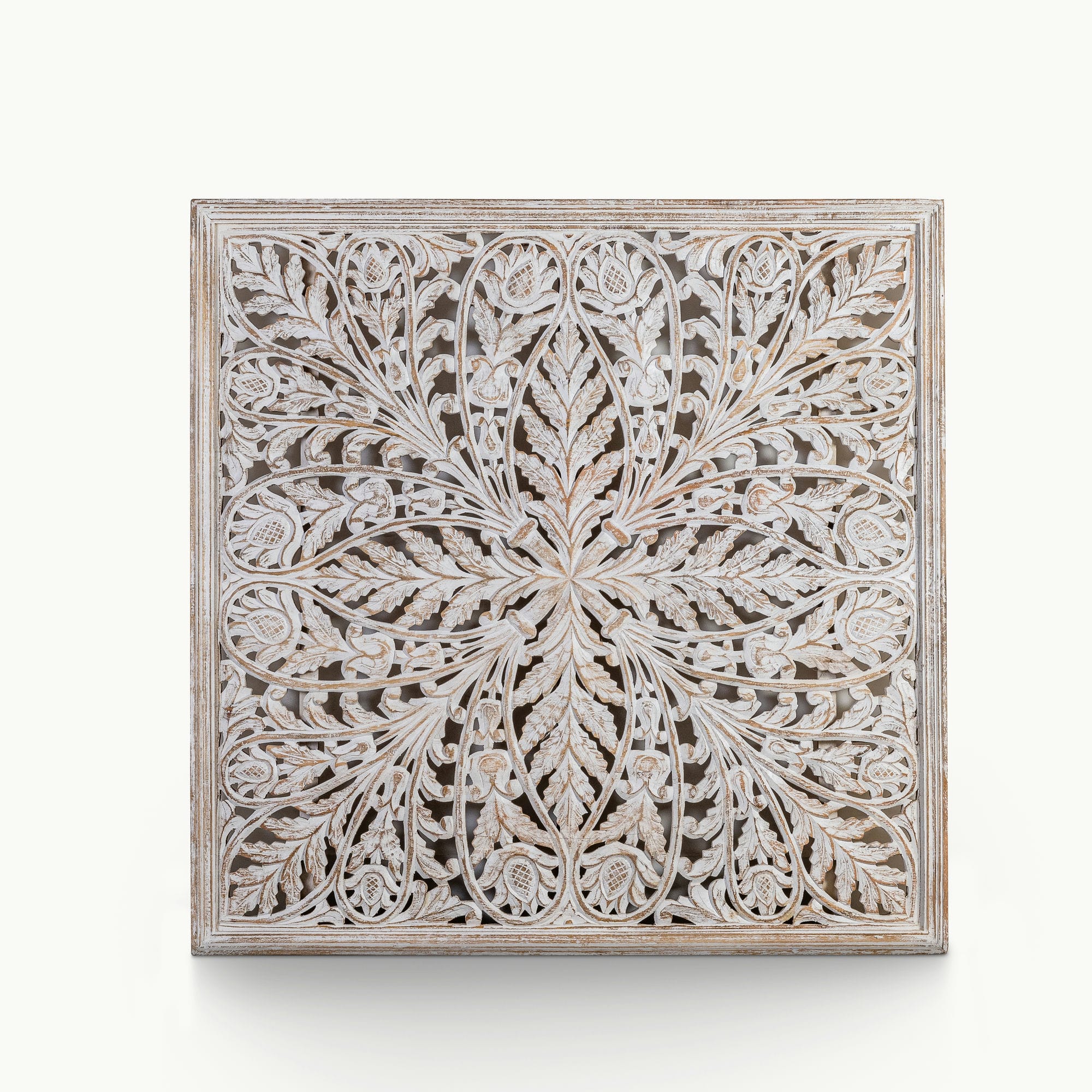 Vintage style floral design wall panel