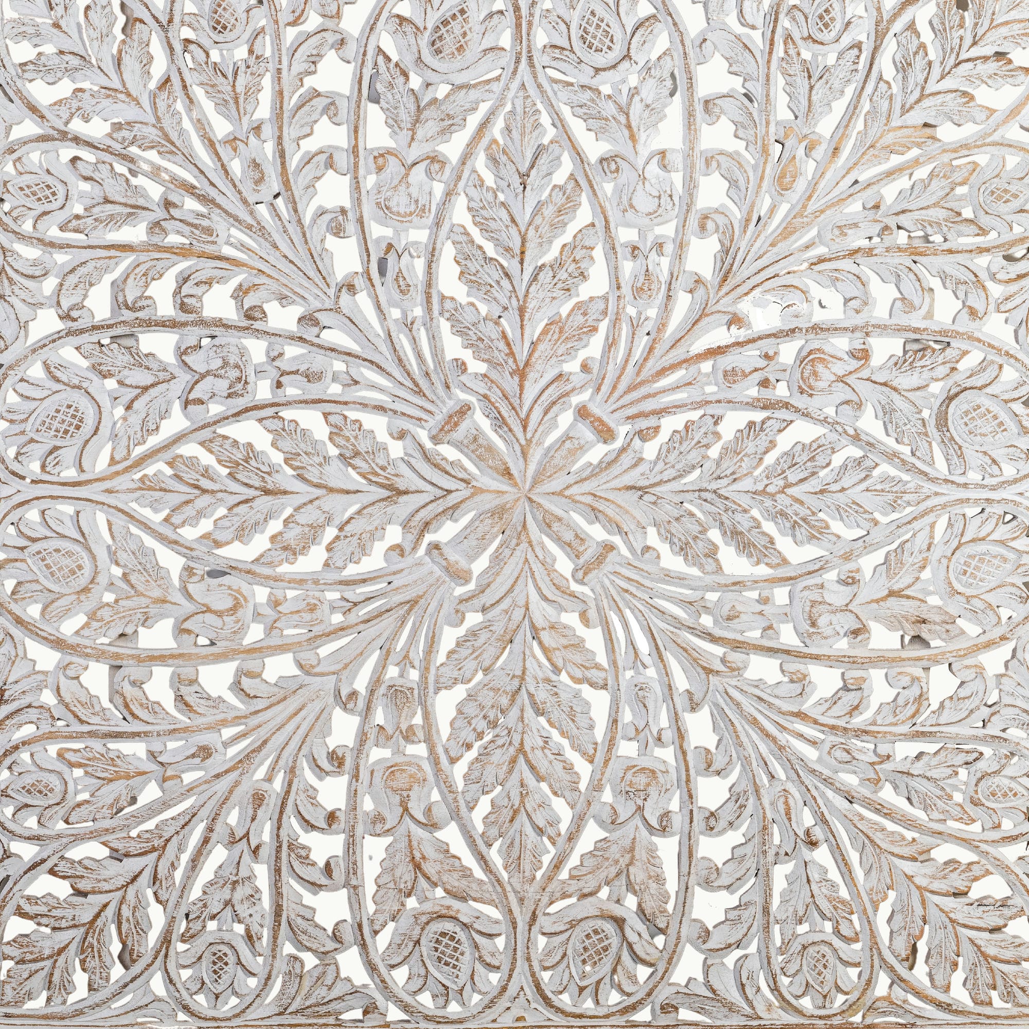 Vintage style floral design wall panel