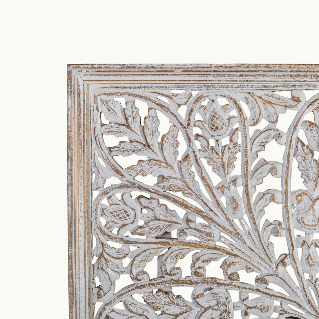 Vintage style floral design wall panel