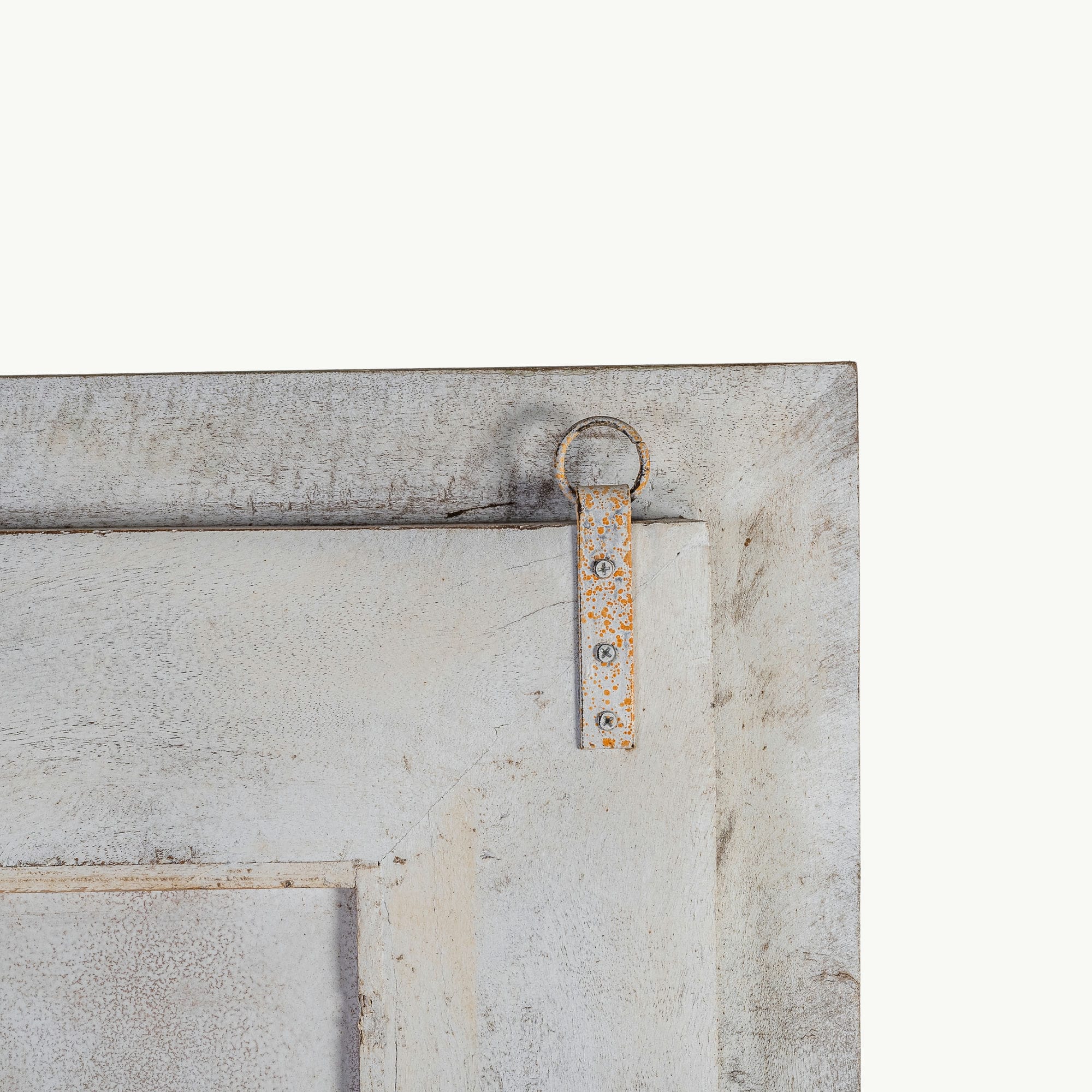 Big rustic mirror frame