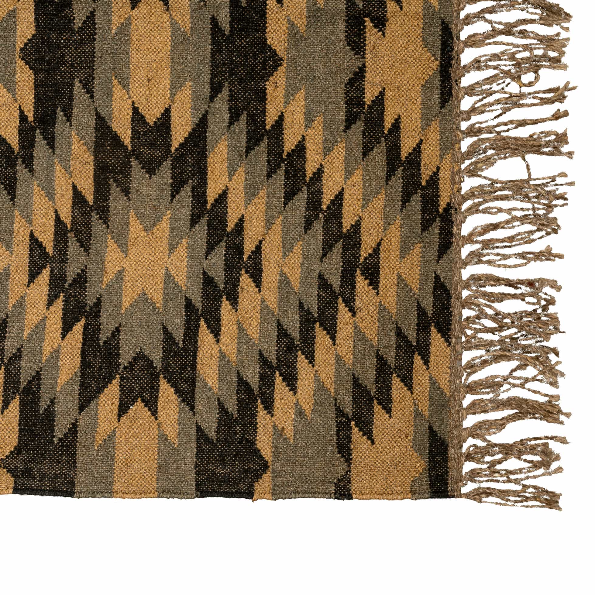 Handmade Wool Jute Rug - Timeless Design Meets Natural Beauty