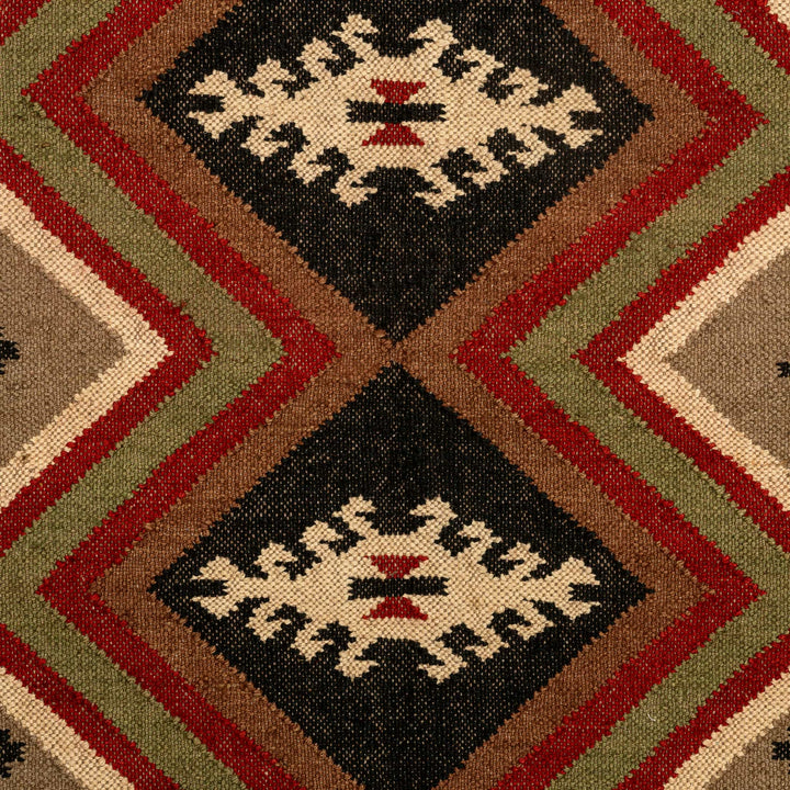 Nomad Chevron Kilim Rug Handwove
