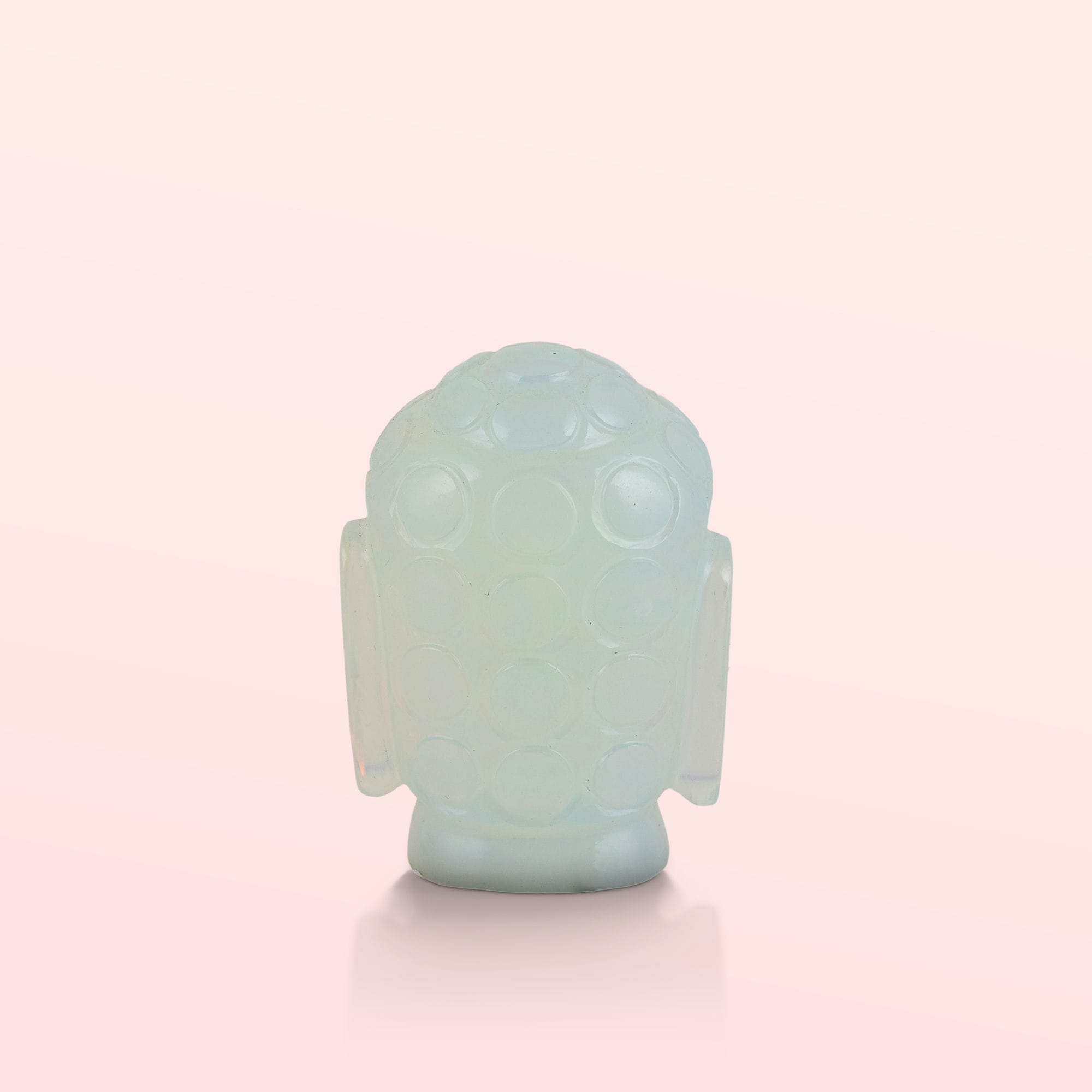 Opalite Buddha Head in Serene Contemplation