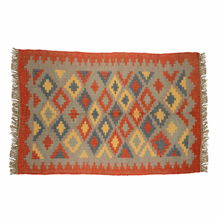 Southwest Diamond Border Rugs