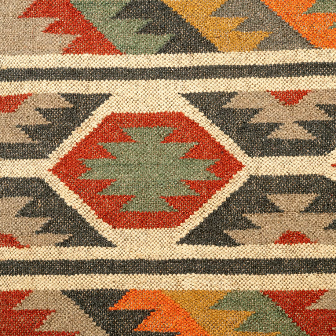 Central Medallion Kilim Rug