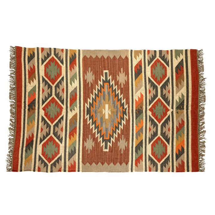 Central Medallion Kilim Rug