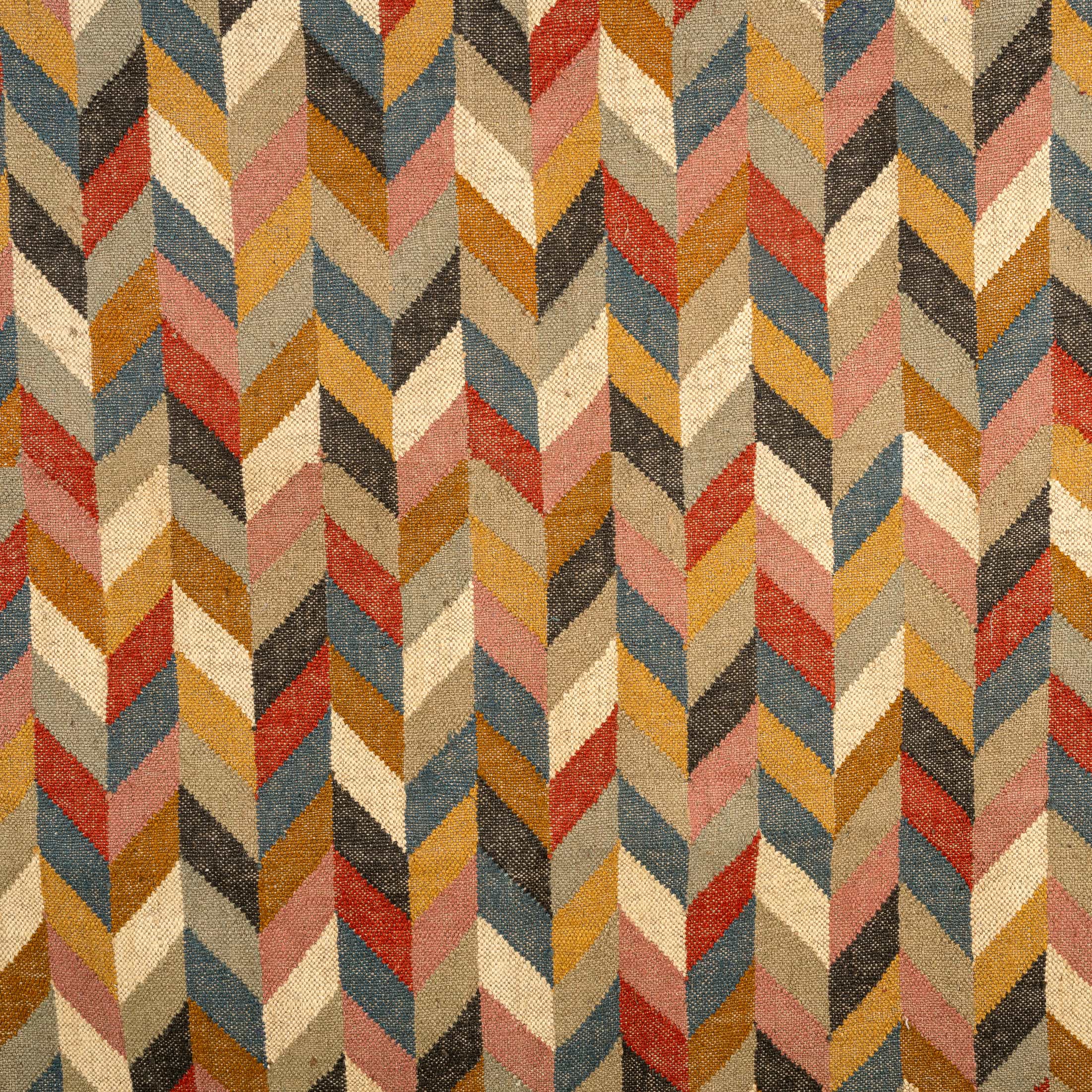 Artisan Multi-Chevron Flatweave Rug