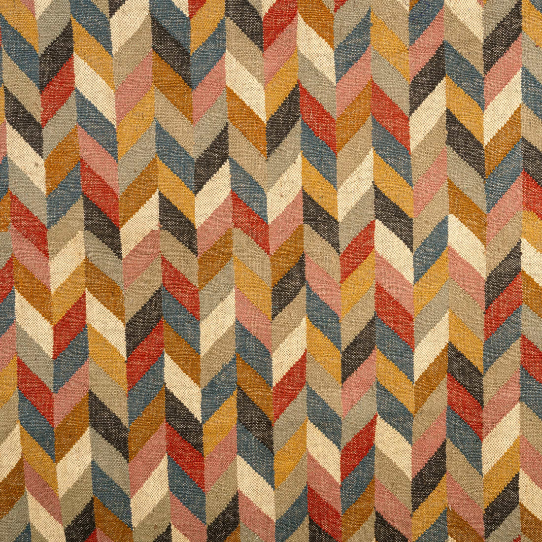 Artisan Multi-Chevron Flatweave Rug