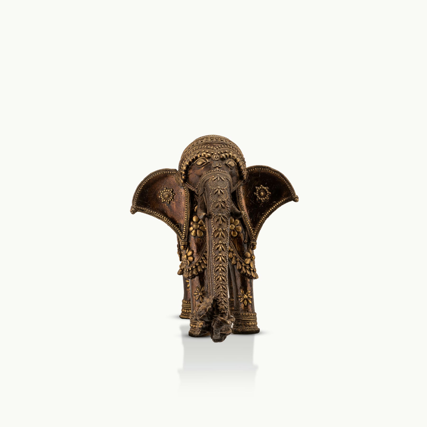 Monumental Brass Elephant Sculpture: The Sovereign Colossus
