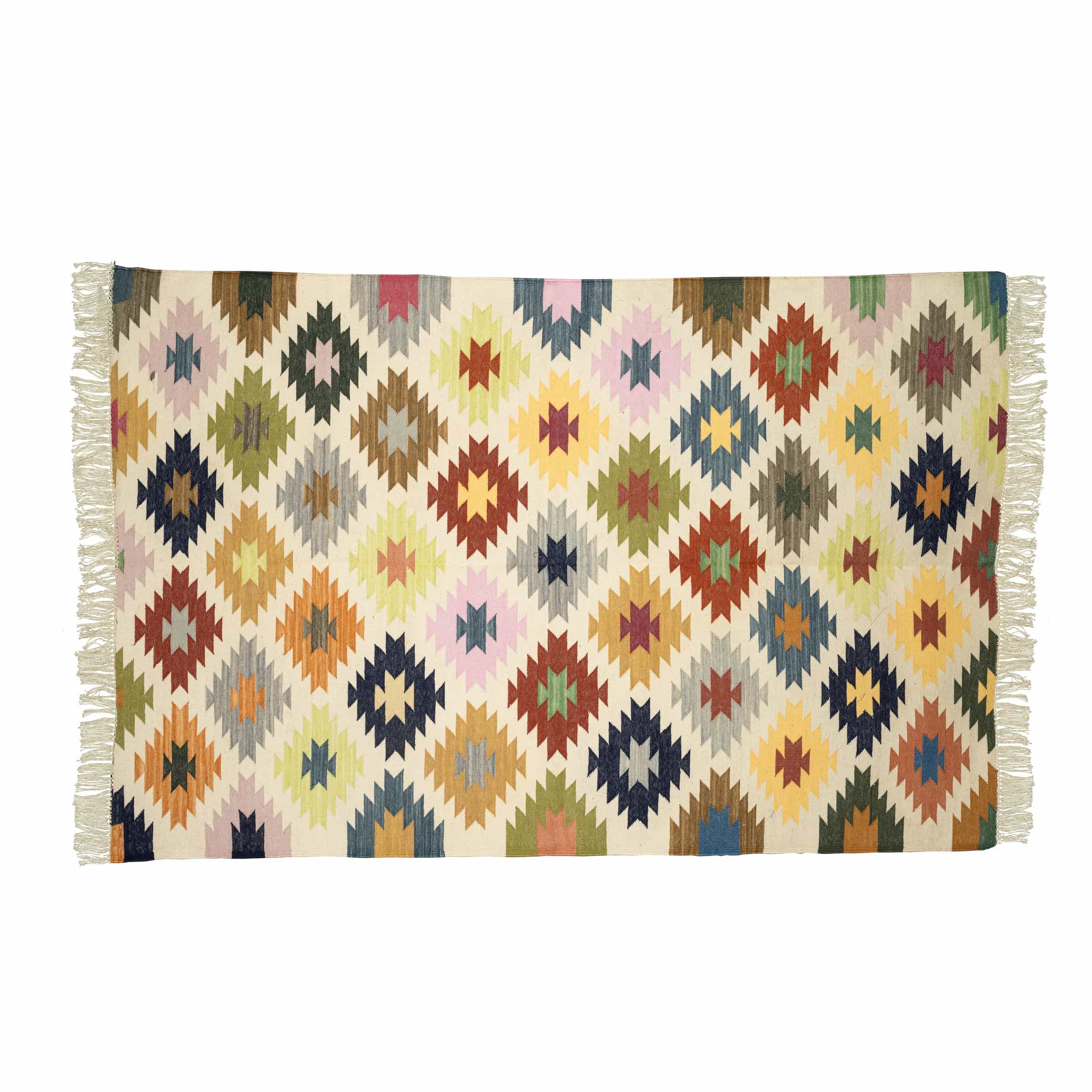 Confetti Diamond Flatweave Rug