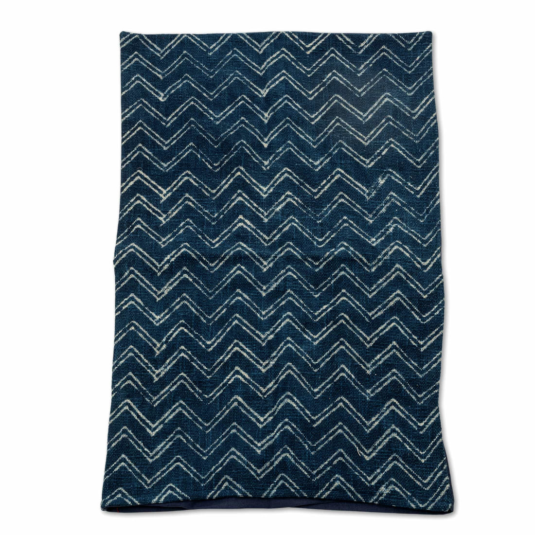 Indigo Blue Slub-Cotton Bedcover Set with Jute-Finish Texture – Artisanal Elegance Meets Everyday Comfort