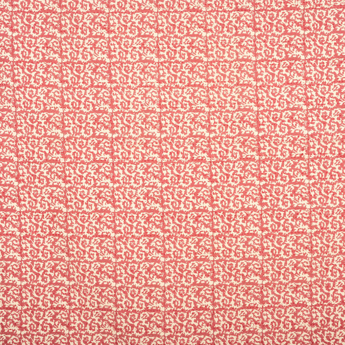 Berry Lattice Printed Coverlet