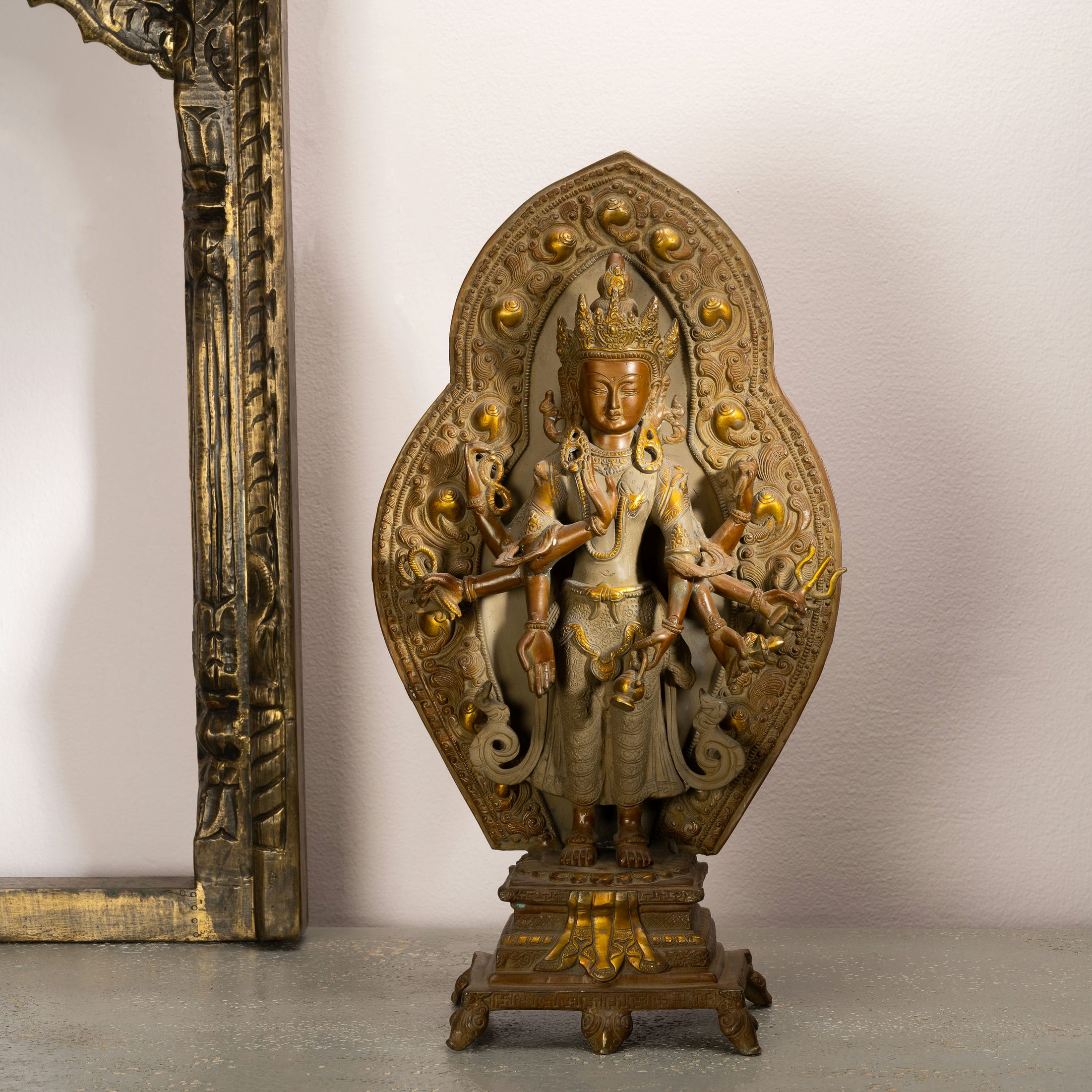 Brass standing Tara