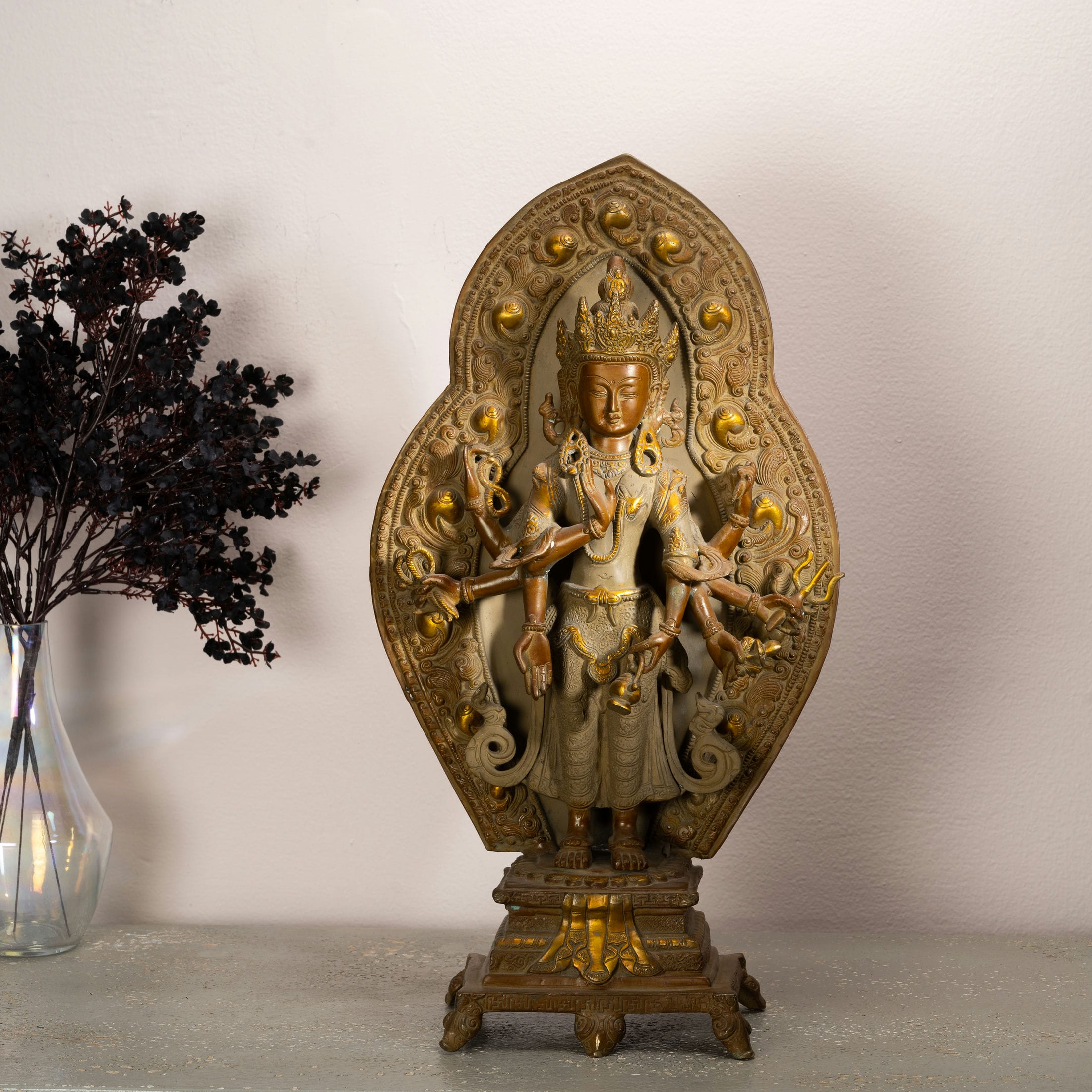 Brass standing Tara