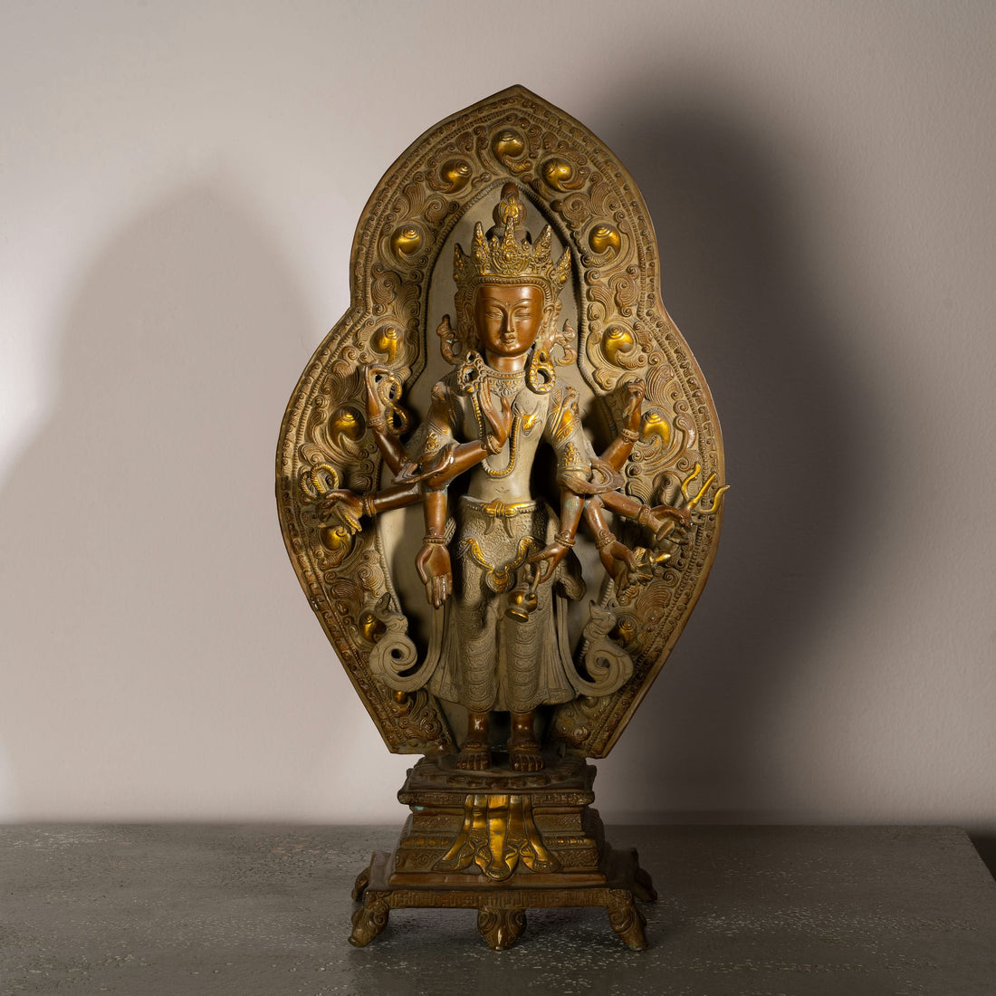 Brass standing Tara