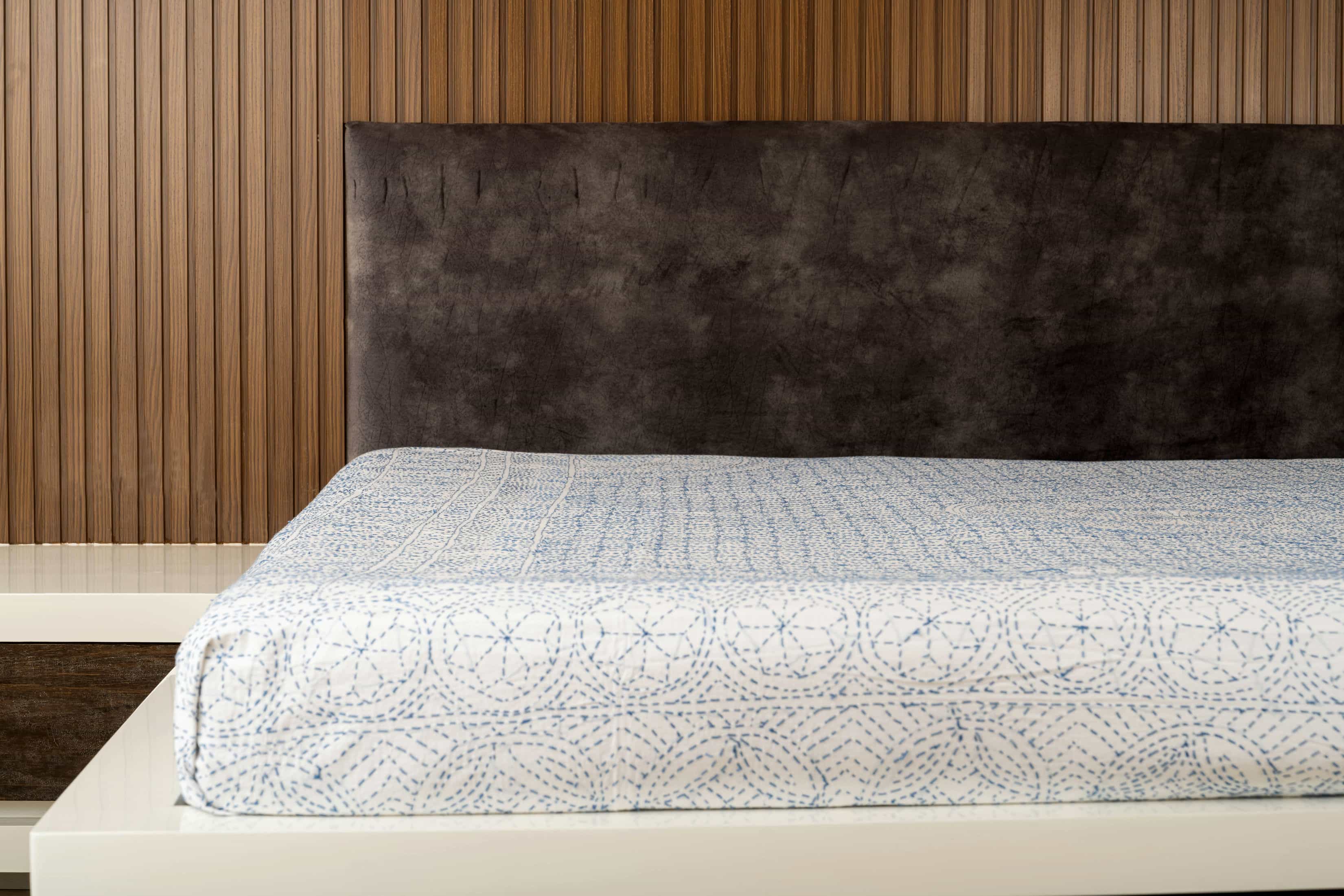 Indigo Mandala Coverlet