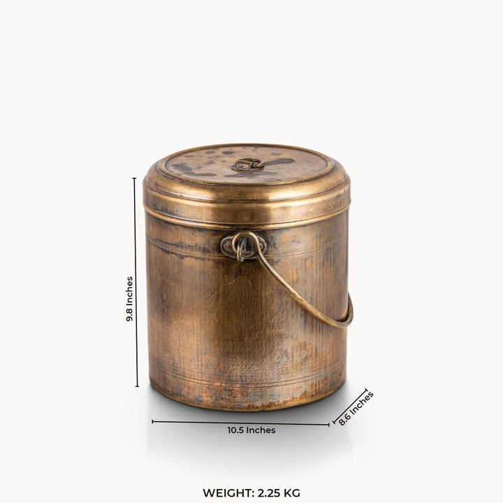Brass antique kitchenware